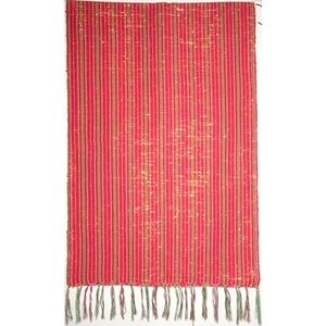 🎄Red-Tartan/Gold Table Runner